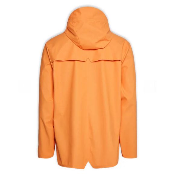 Rains Waterproof Jacket in Orange Size M - Picture 3 of 7
